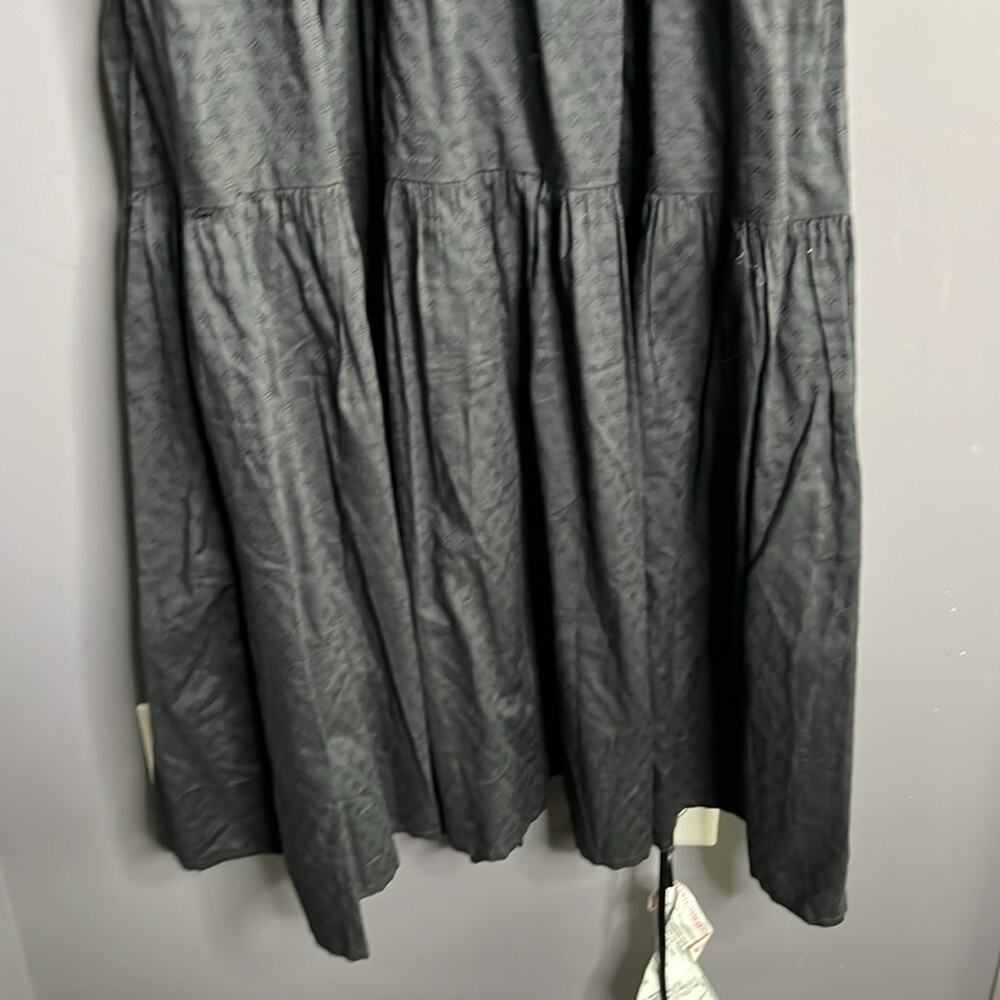 Universal Thread Gray Tiered Ruffle Maxi Dress Of… - image 4